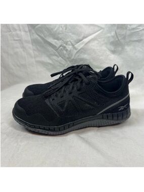 Reebok Zprint Work Steel Toe Low Top Athletic Shoes Wide Unisex Black NWOB